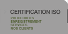 ISO Certification